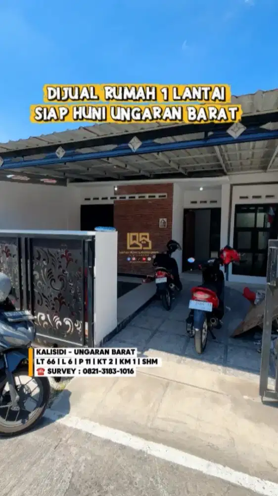 Dijual rumah cluster siap huni ungaran barat