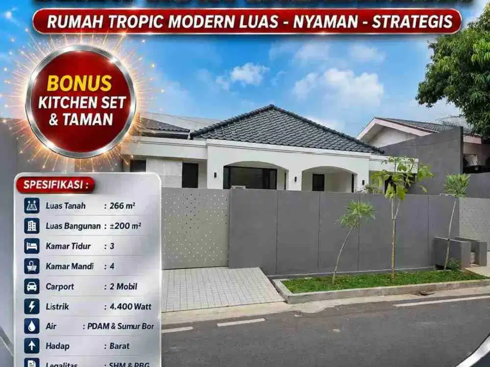 DIJUAL RUMAH PREMIUM LOKASI STRATEGIS SIAP HUNI CIPINANG JAKARTA TIMUR