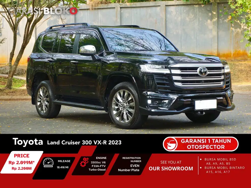 Toyota Land Cruiser 300 VX-R 4x4 2023 / 2024