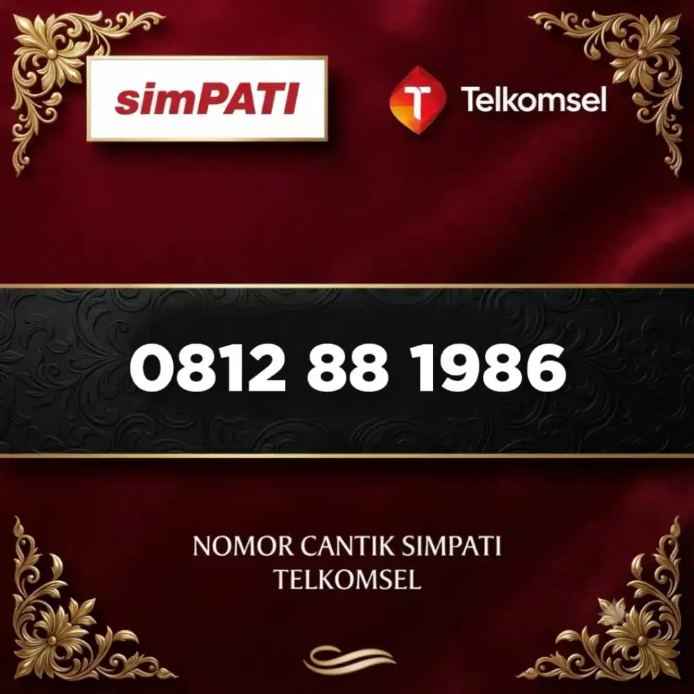 Nomor cantik simpati Telkomsel super