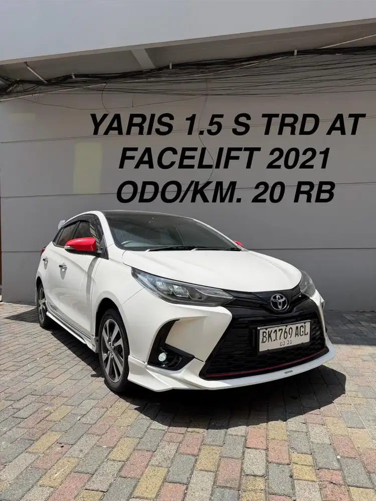 [Odo.20Rb] Toyota Yaris 1.5 S TRD Facelift AT 2021