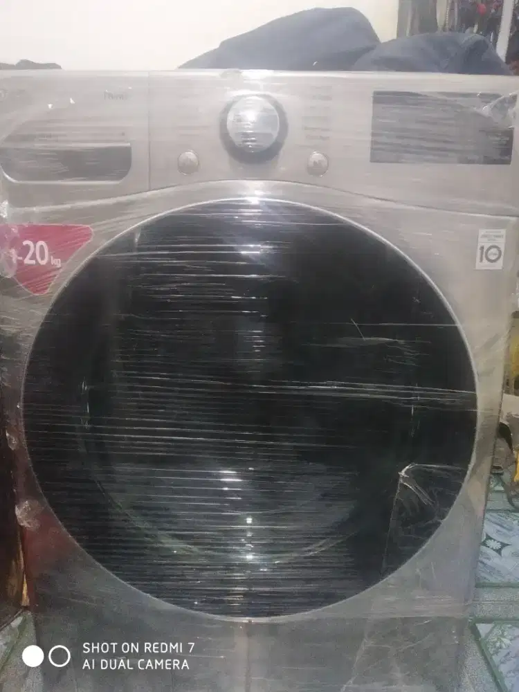Mesin cuci merk LG kap 20 kg model di gital