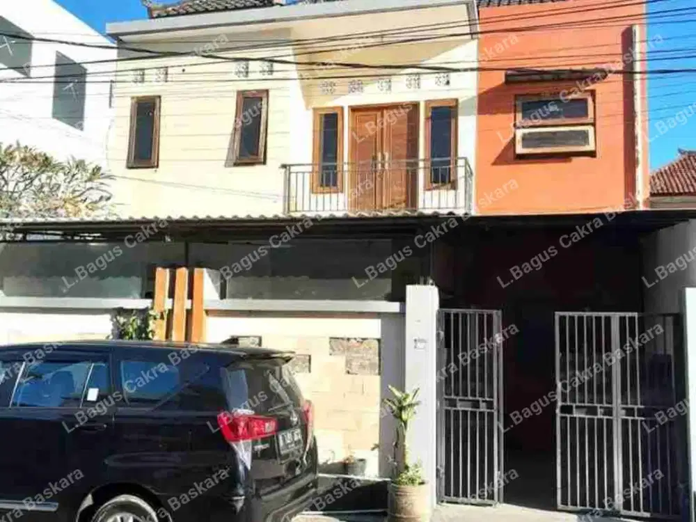 Disewakan Rumah 2 Lantai Pusat Kota 
Jl Tukad Musi Panjer, Denpasar Selatan