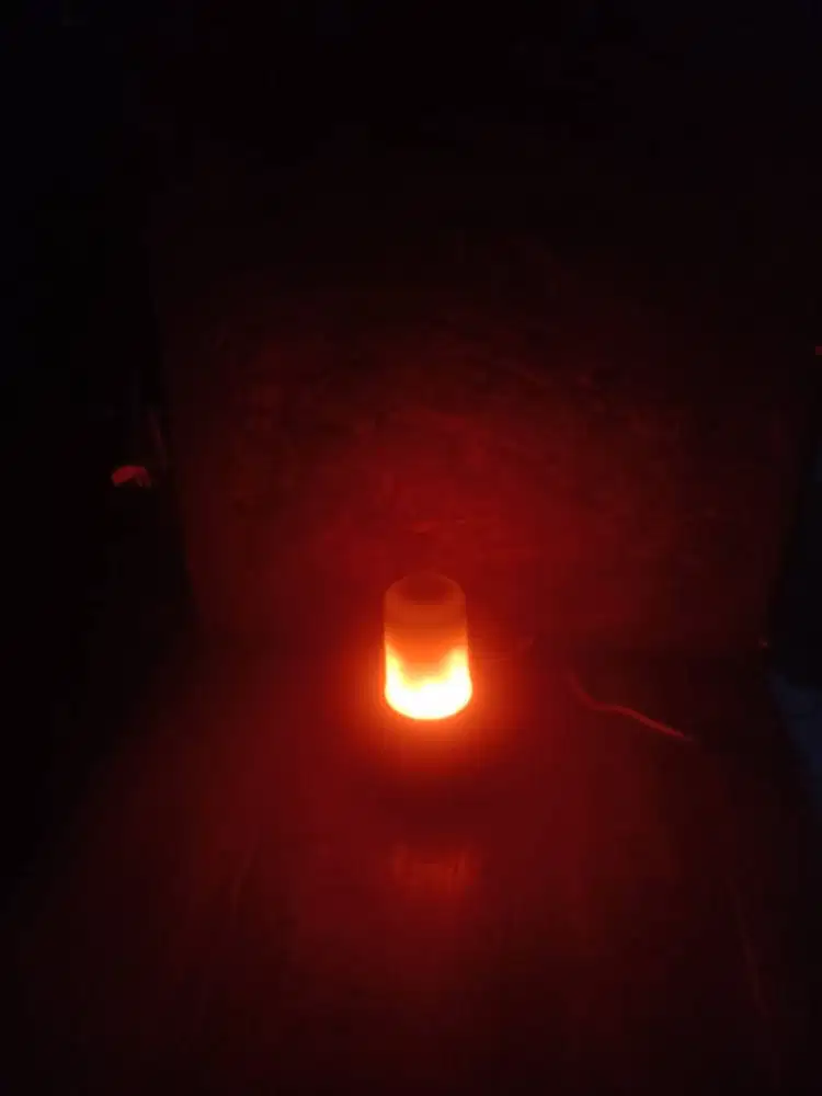 Hanmac Lampu Api Led 6 watt nyala bergoyang
