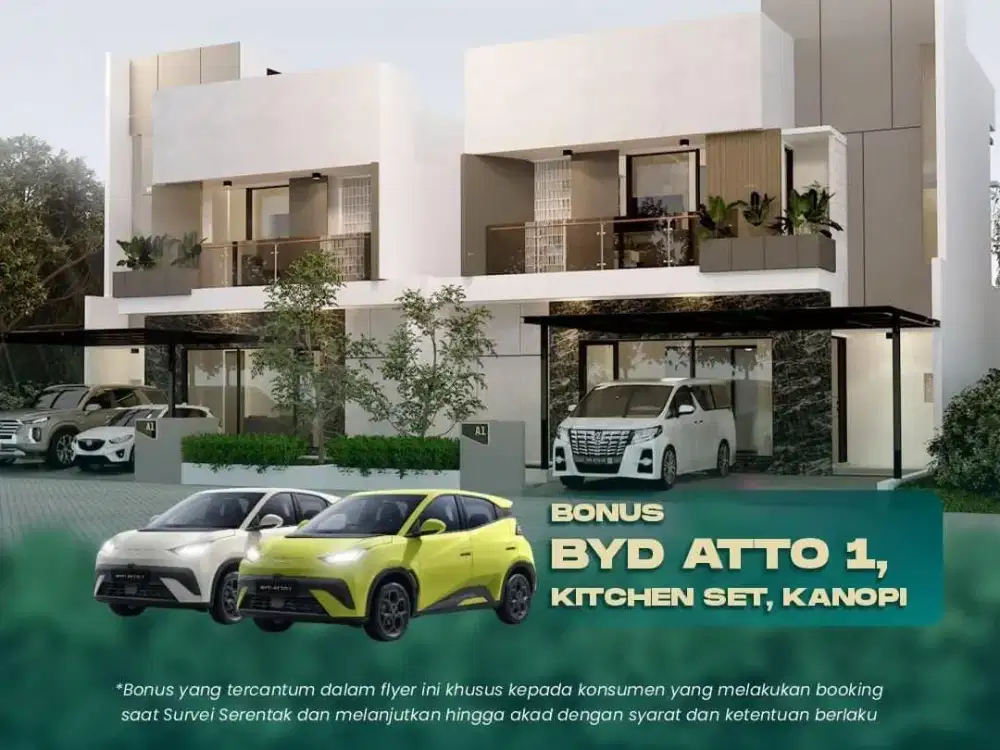 CLUSTER RUMAH MEWAH PREMIUM STRATEGIS DI DAGO BANDUNG FULL FASILITAS BONUS MOBIL