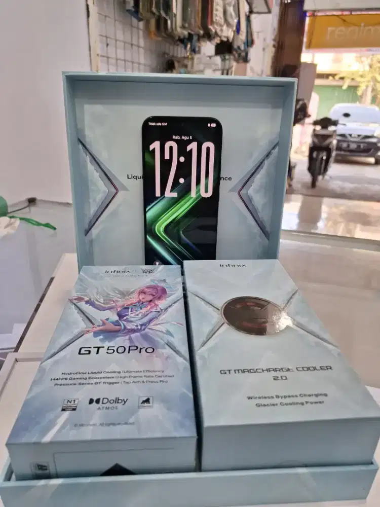 Infinix gt 50 pro ram 12/256gb garansi on 2027