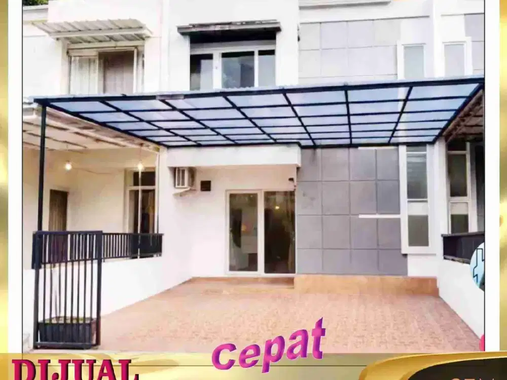 DIJUAL RUMAH 2 1/2  LANTAI DI PERUMAHAN GOLDEN PALEM RESIDENCE CENGKARENG JAKARTA BARAT