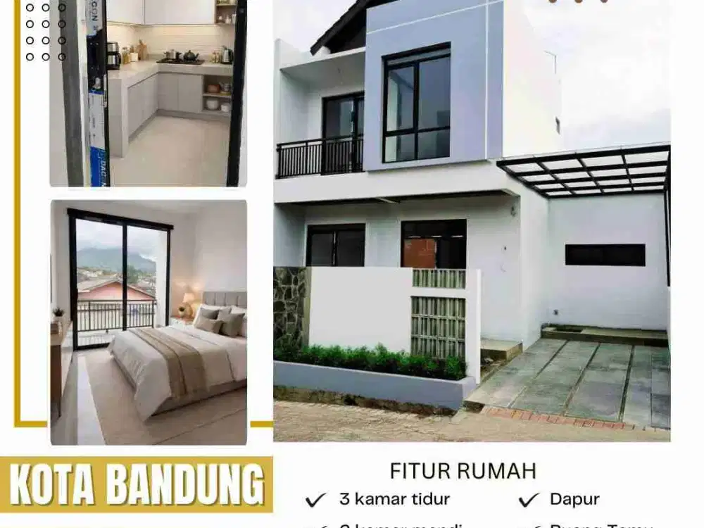 Rumah Baru Ujung Berung Kota Bandung Murah Siap Bangun