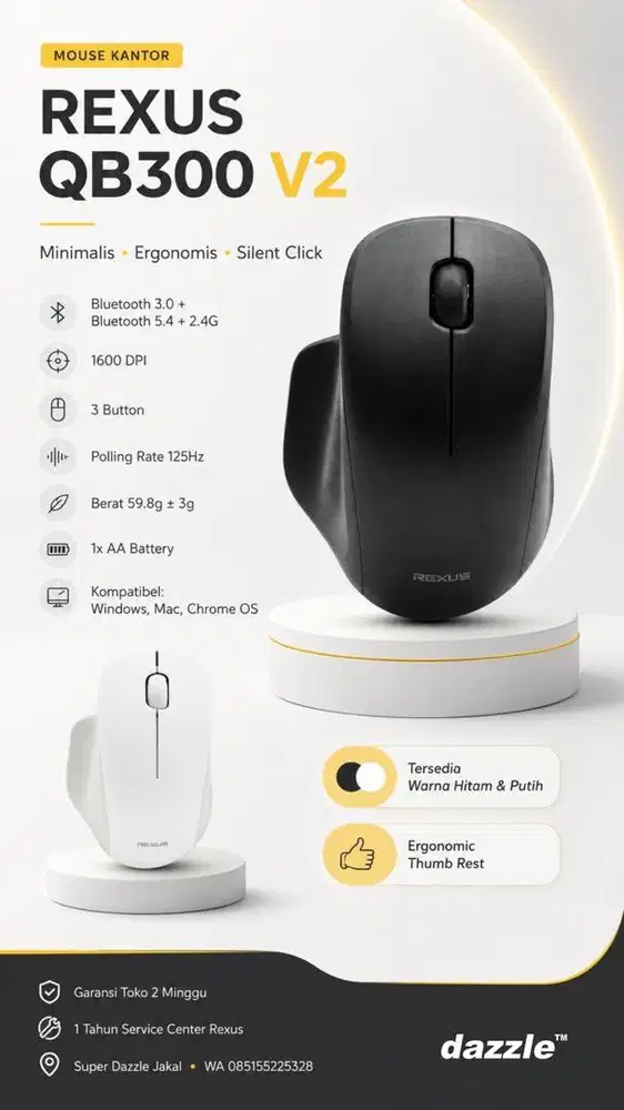 Rexus QB300 V2 BLUETOOTH