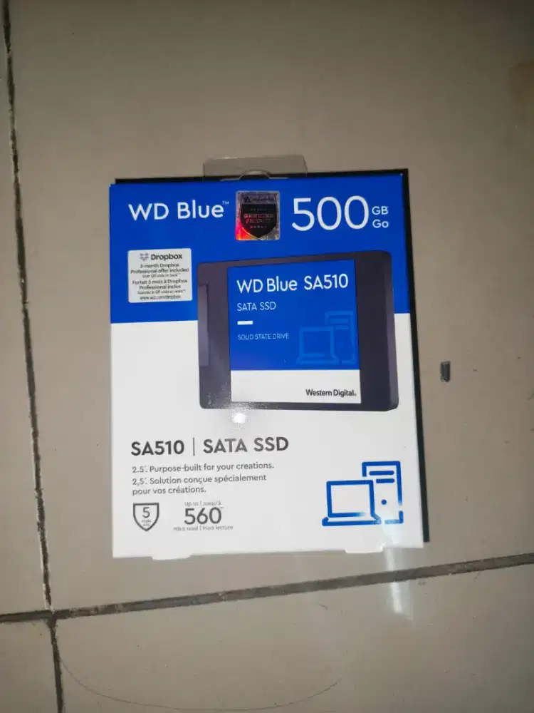 Ssd wd blue 500gb new