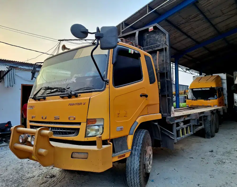 Mitsubishi Fuso 270PS FN62HD Long Tronton6×4HD Bak9.5mtr BioSolar Hino