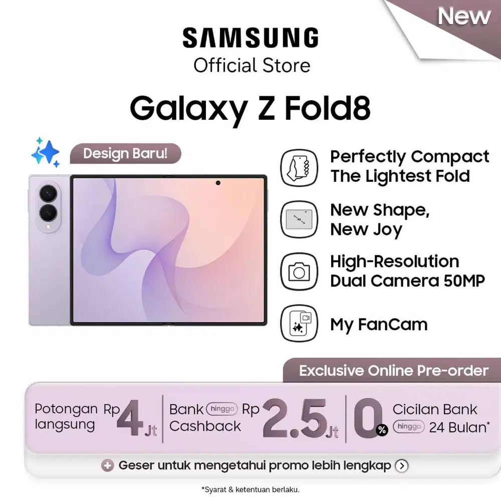 Samsung Galaxy Z Fold8 [16GB / 1TB] Smartphone