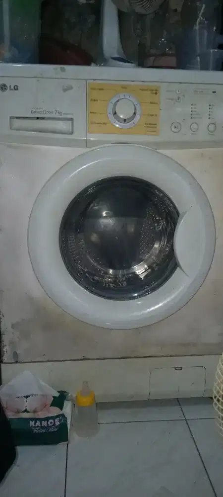 Mesin cuci merk LG 1tabung muat 7kg
