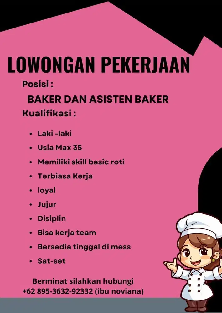 Lowongan staf produksi