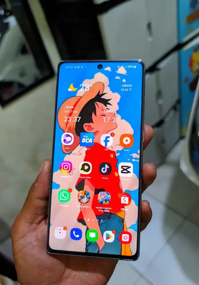Samsung galaxy note 20 siap pakai