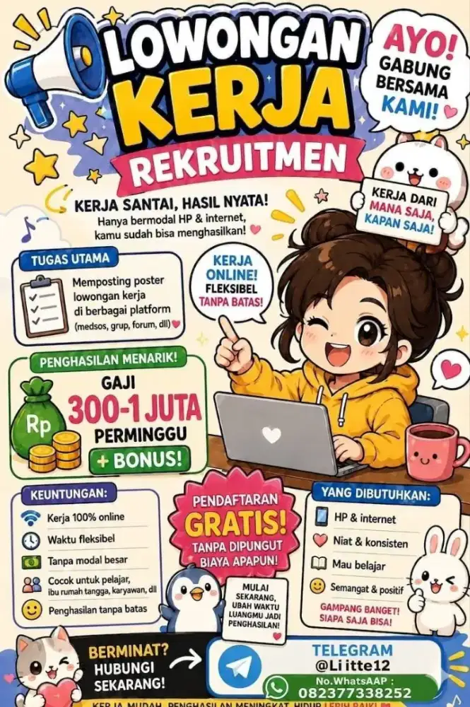 MENERIMA LOWONGAN PEKERJAAN