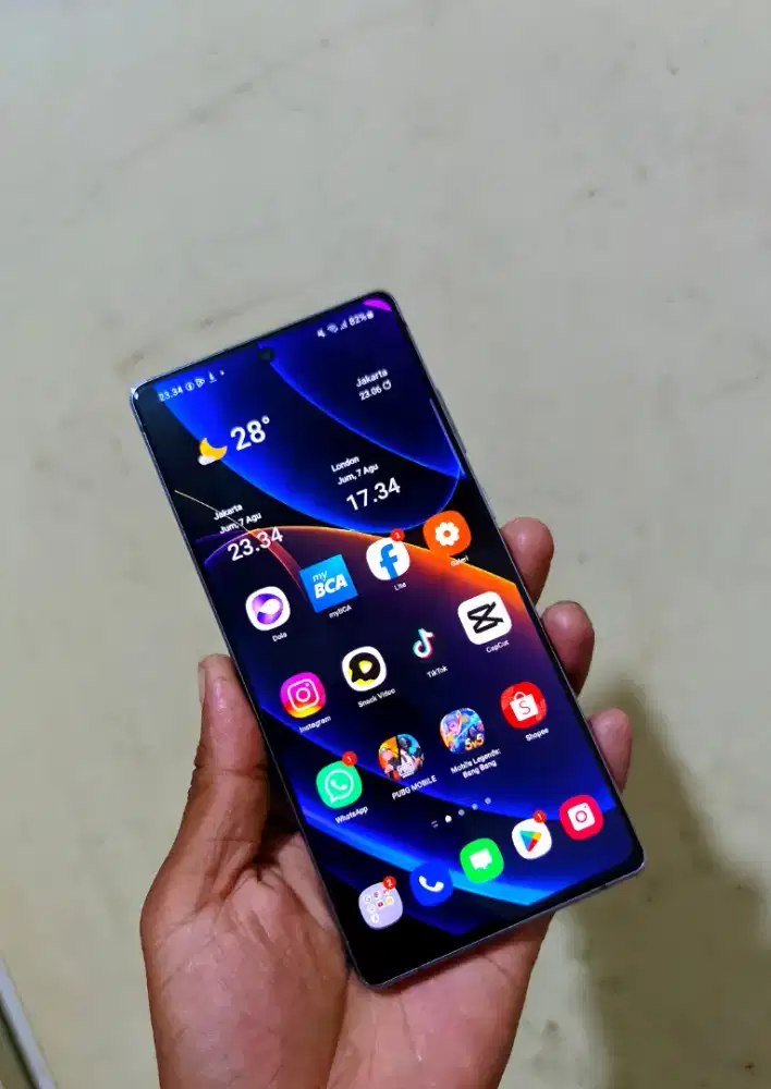 Samsung galaxy note 20 siap pakai