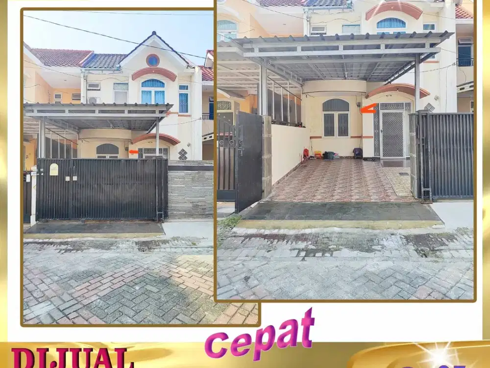DIJUAL RUMAH 2 LANTAI . LUAS TANAH 90 M². DI KALIDERES PERMAI CENGKARENG JAKARTA BARAT