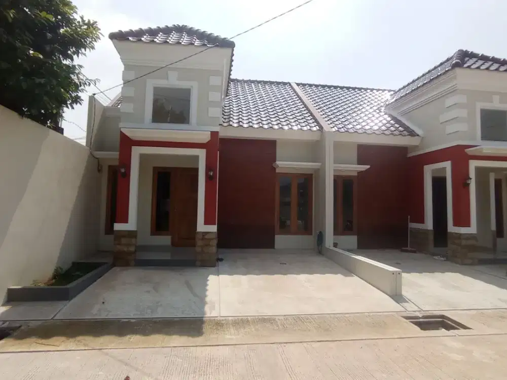 Rumah Dijual di Depok Siap Huni Pinggir Jalan Besar, SHM, Tanpa DP
