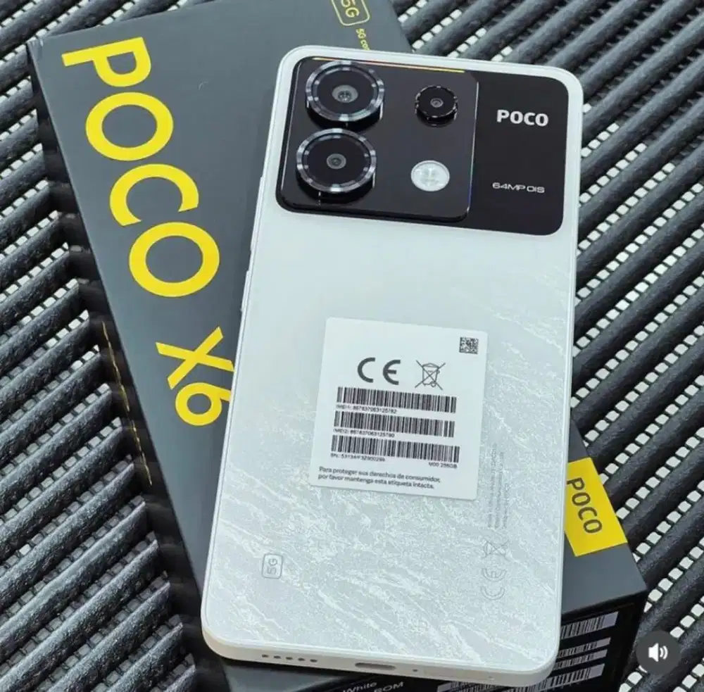 poco X6 5G white 12/256 Fullset
