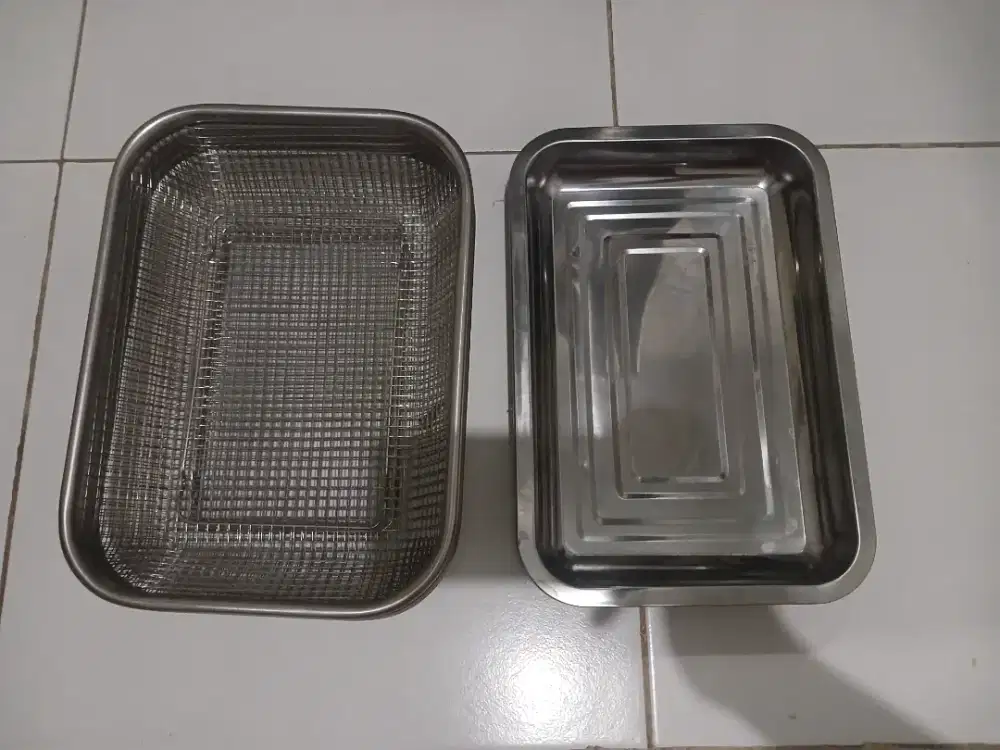 4 Pcs Peniris Gorengan + Nampan
