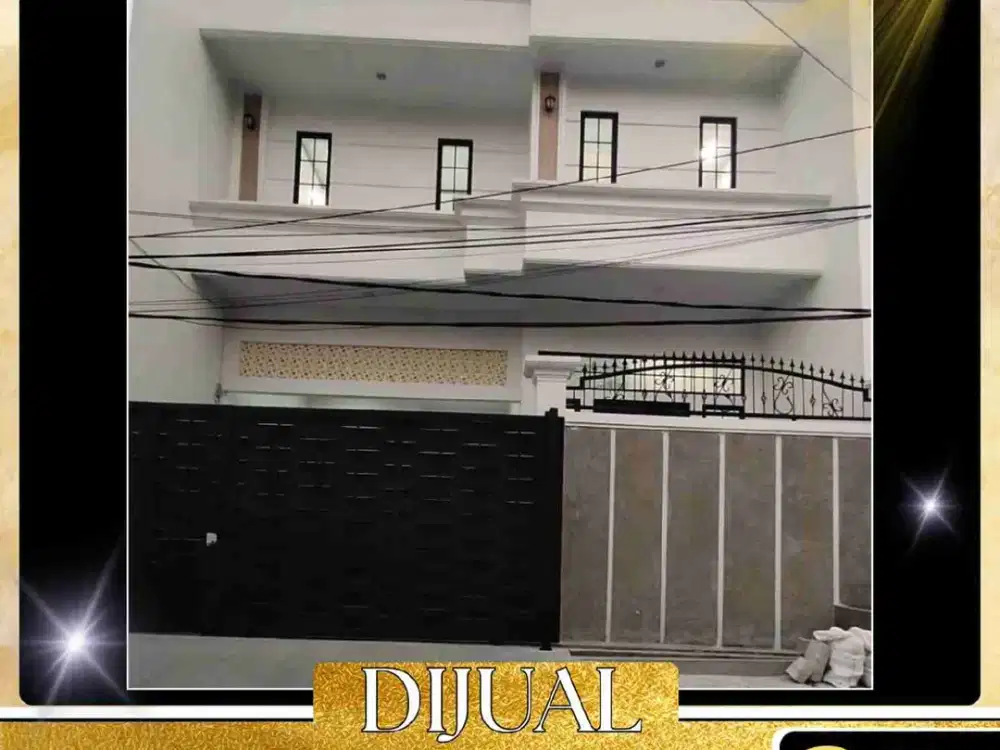 DIJUAL RUMAH 2 LANTAI LUAS TANAH 180 M² DI DAAN MOGOT ESTATE CENGKARENG JAKARTA BARAT