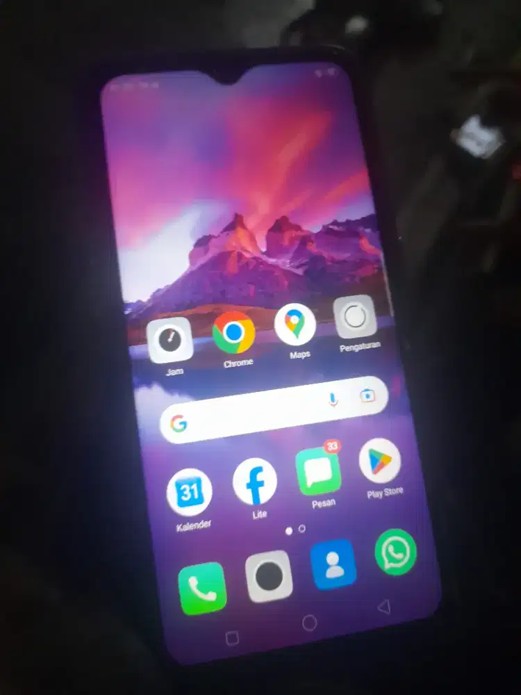Oppo a7 4/64 lengkap