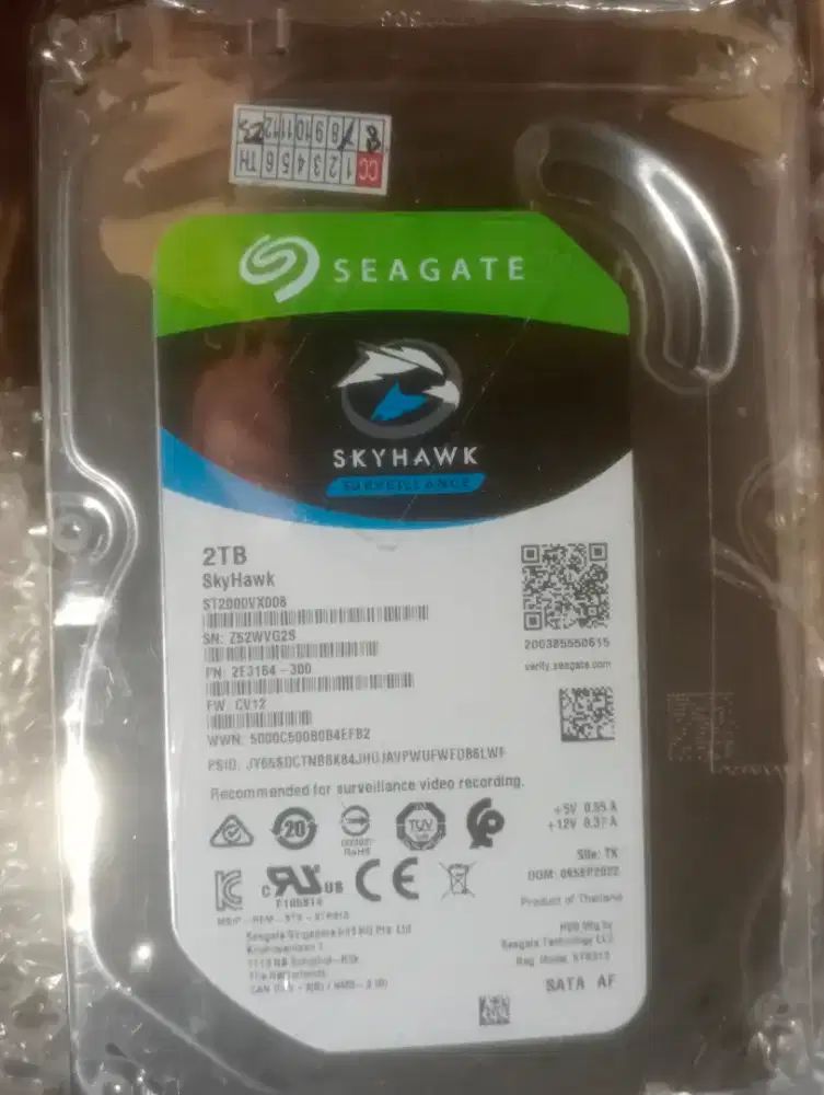 Hardisk Seagate 2tb..siap pakayyu