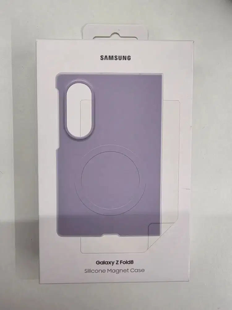 Samsung Z Fold 8 Silicone Magnet Case Cover Original SEIN Violet