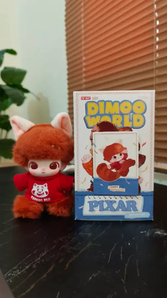 Popmart Dimoo X Pixar Plush Pendant