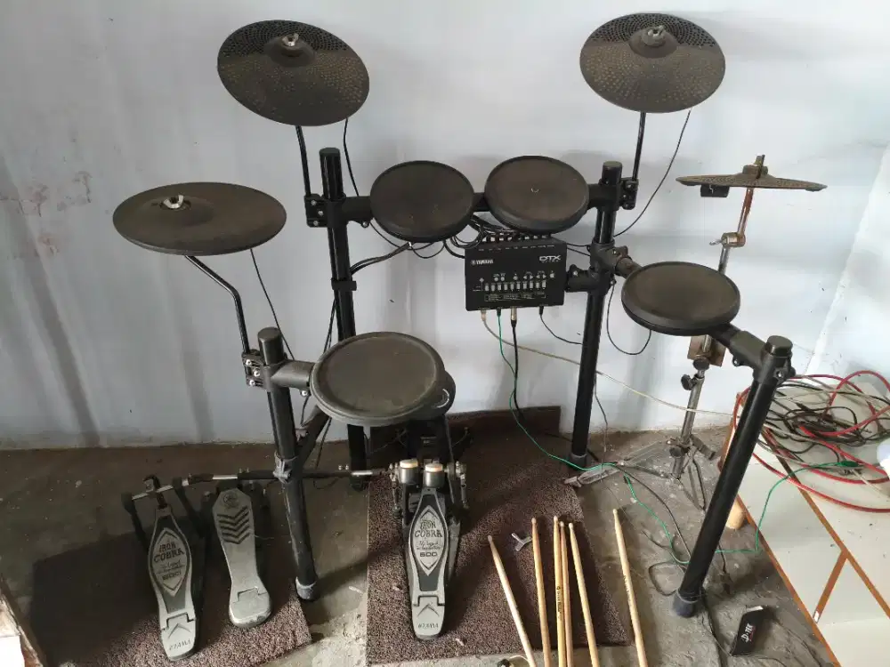 DTX 452K + TAMA iron cobra 600