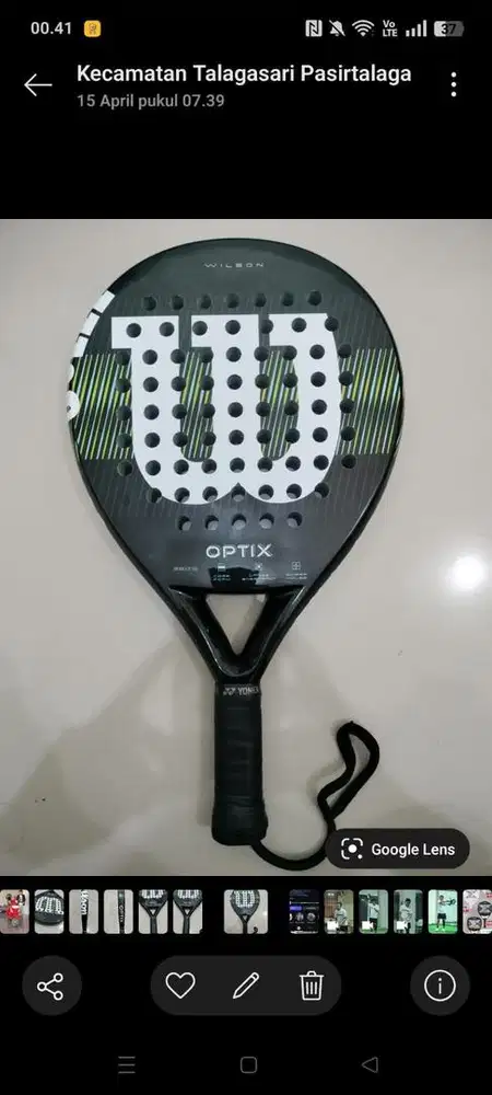 Raket Padel Wilson Optik
