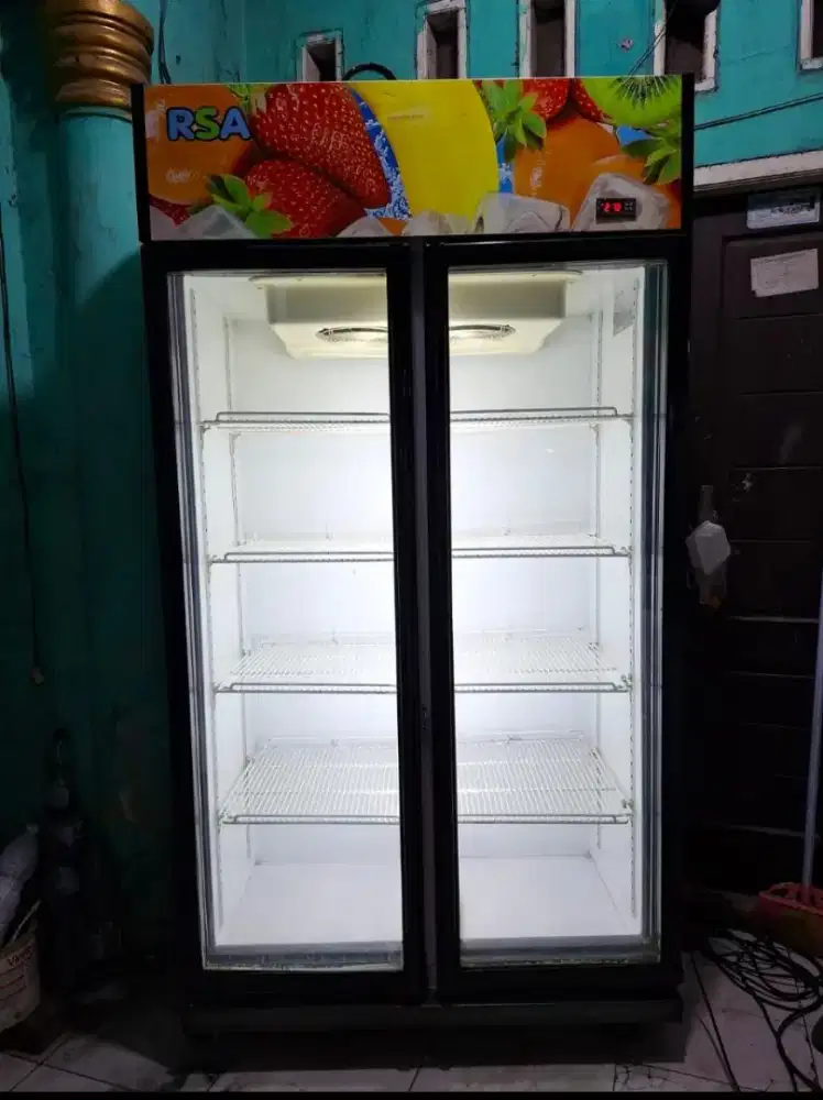 Showcase 2pintu rsa 800L