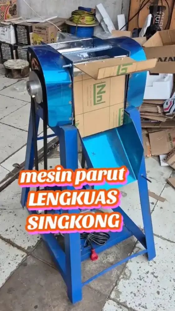 Mesin PARUT LENGKUAS & SINGKONG