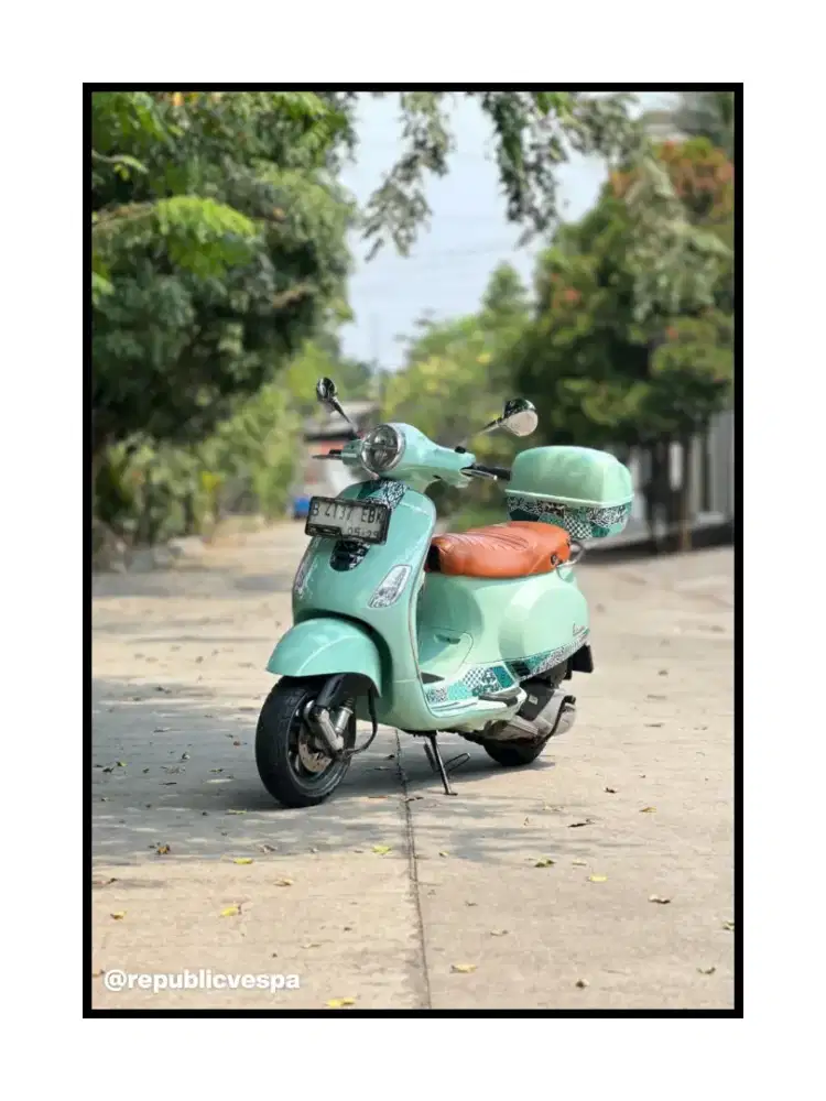 JUAL PIAGGIO VESPA LX BATIK SERIES 125 IGET LED TH 2023 LIMITED