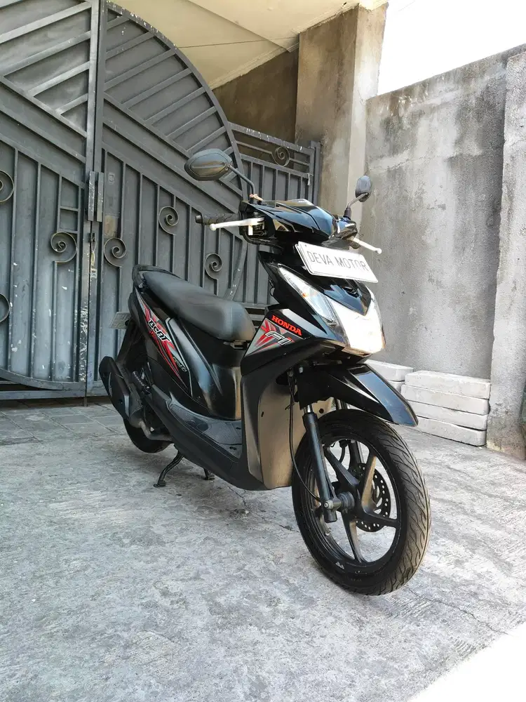 Beat stater halus esp hitam Deva motor