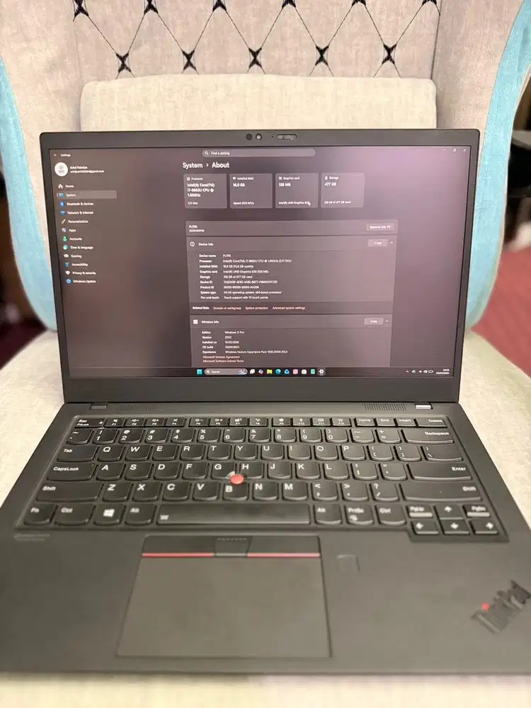 Lenovo Thinkpad X1 Carbon Ram 16/512 i7 Windows 11 Perfect!