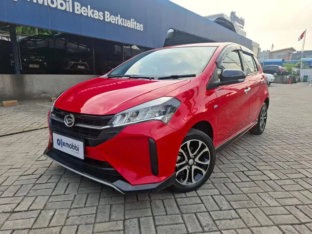 DP 1 JUTA Daihatsu Sirion 1.3 R Bensin-AT 2023 Merah CEZSB