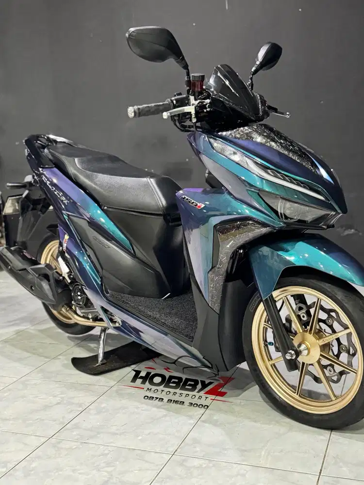 Honda vario 150 cbs iss modif 2021 modif ohlins brembo,km 20rb,mewah