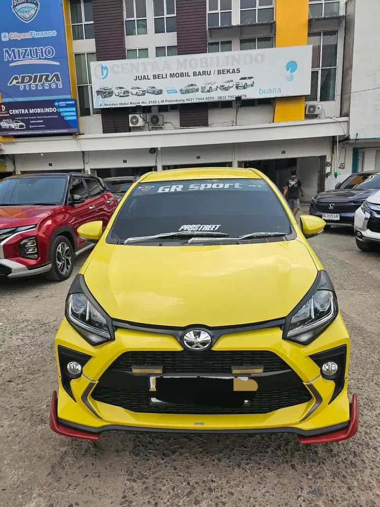 Agya GR 1.2 Manual 2022 kuning istimewa dp 22 jt