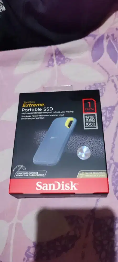 Sandisk extreme portable SSD
