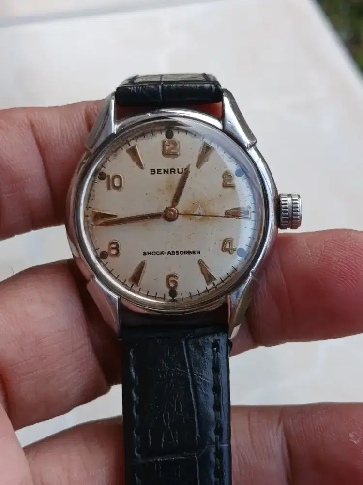 Jam benrus 1950's manual wind
