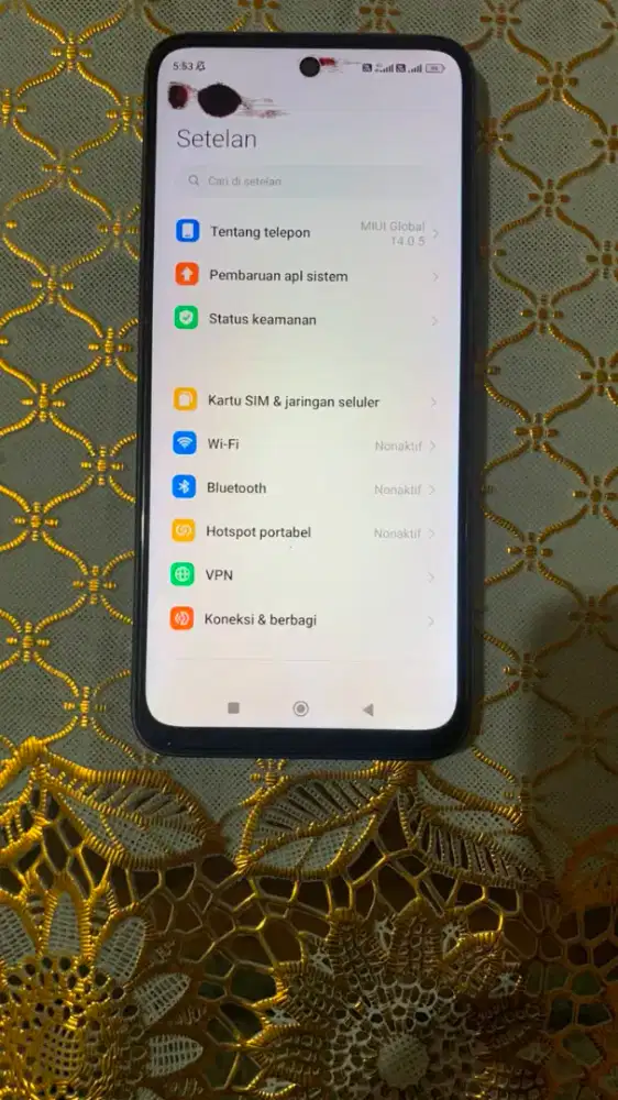 Xiaomi 10 Ram 6/128 minus LCD Bleed