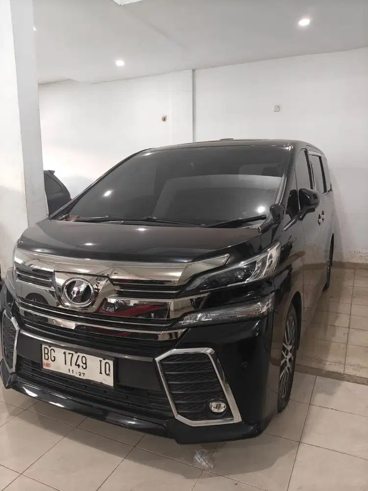 Vellfire ZG 2.4 AT 2015 /2016 istimewa dp 38 jt