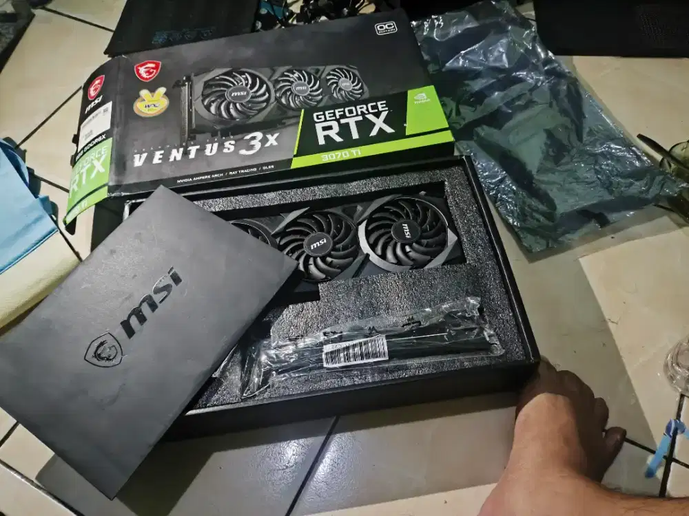 RTX 3070 TI MSI VENTUS 3X