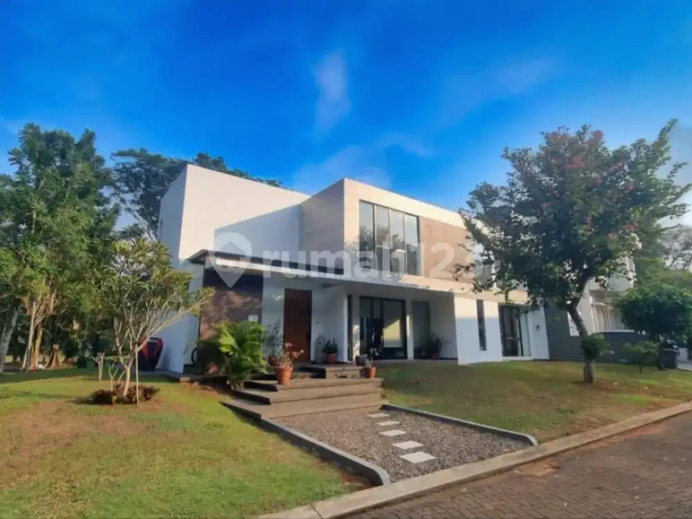 Rumah Hoek Vermont Parkland BSD Design Arsitek Ternama