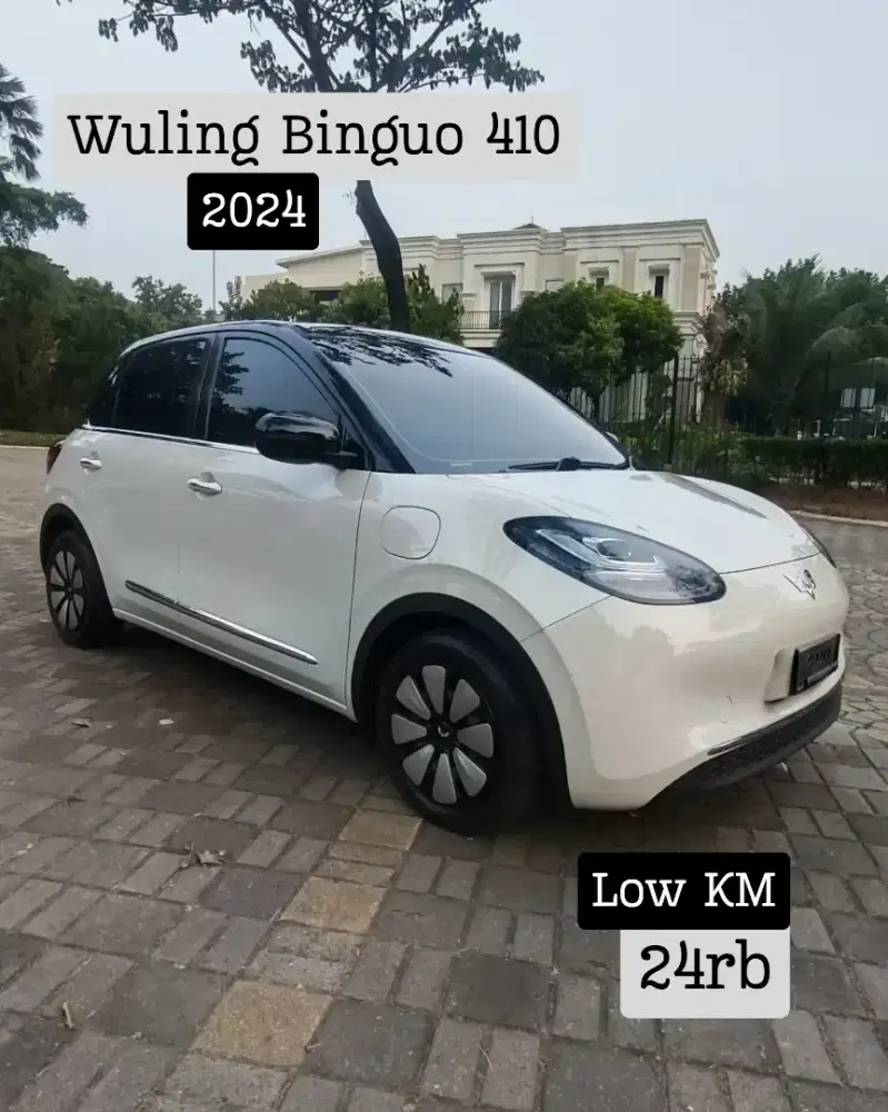 (CASH) WULING BINGUO EV 410 KM 2024 LONG RANGE (Low KM 24rb)