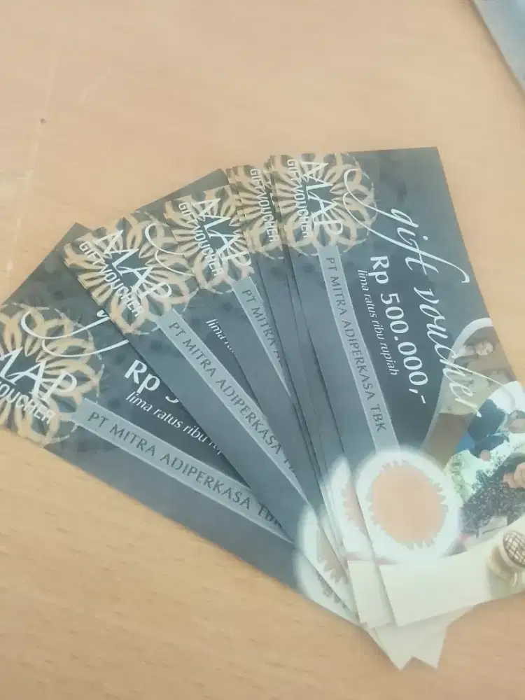 WTB voucher MAP semua pecahan