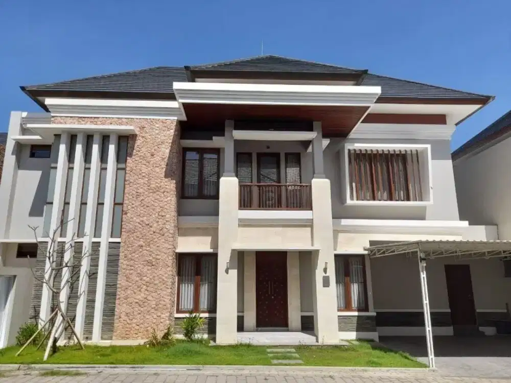 Rumah 2 Lantai Mewah One Gate View Sungai Di Sanur
