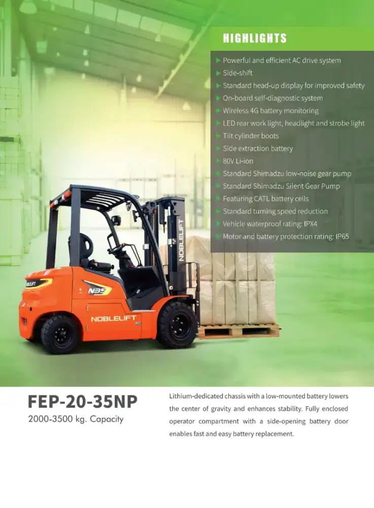 Forklift Elektrik Murah Semarang